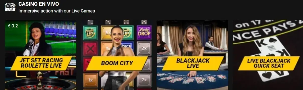 Casinò dal vivo di Bwin